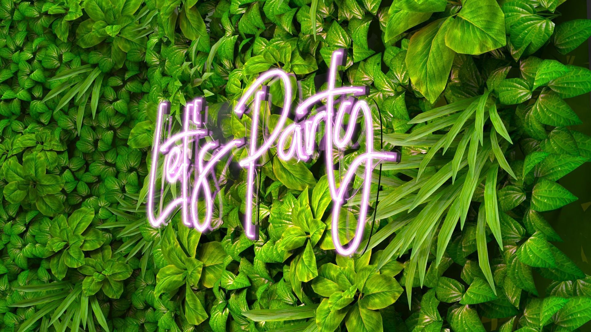 Green Wall 3D model_2