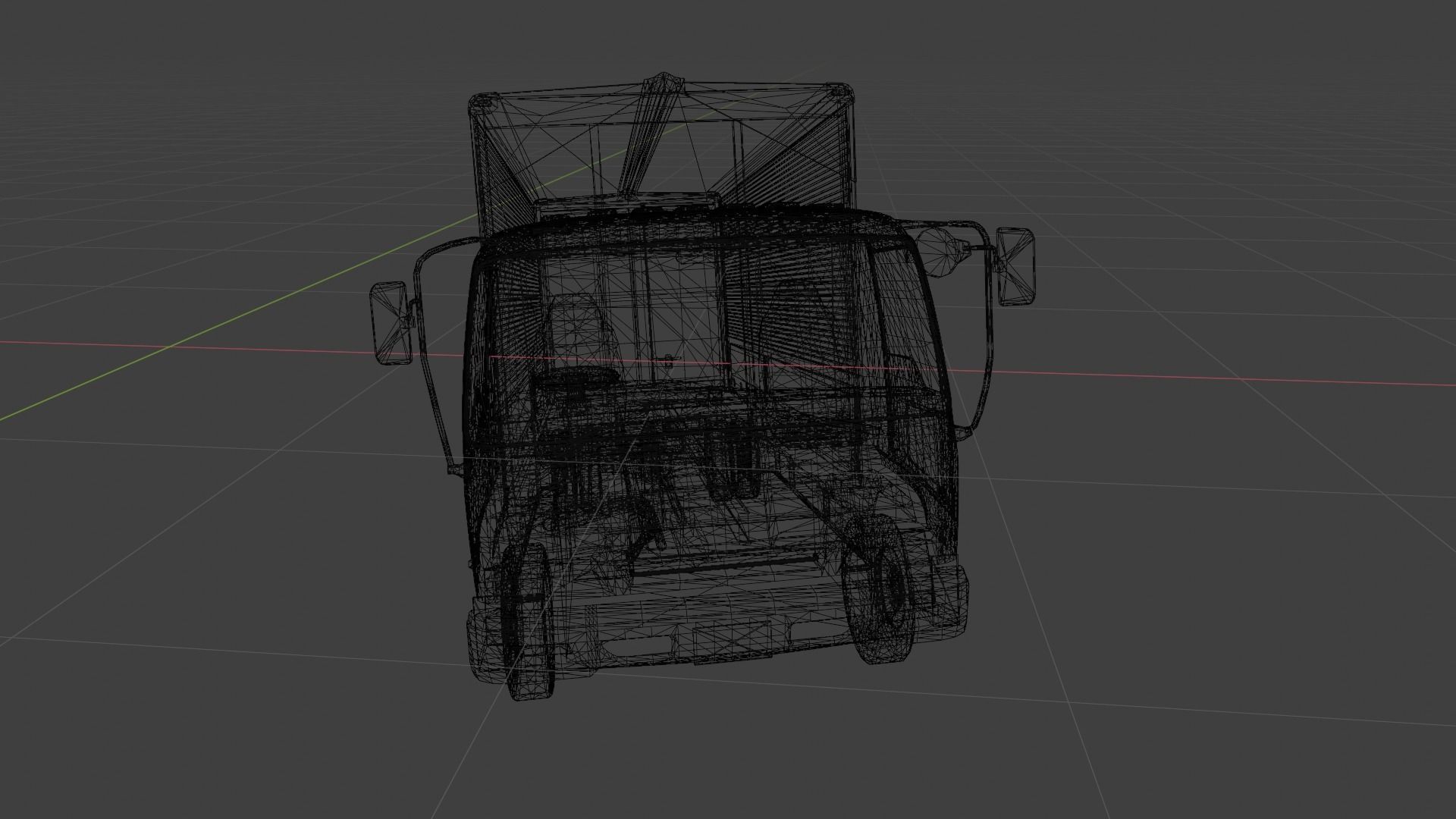 Truck simulator 3D model_4