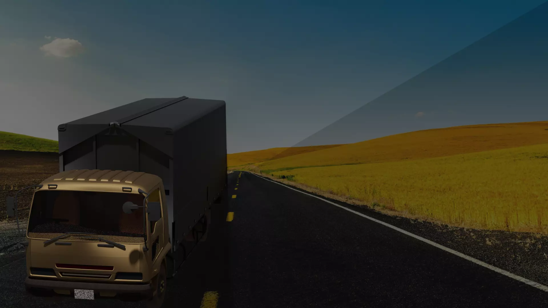 Truck simulator 3D model_0