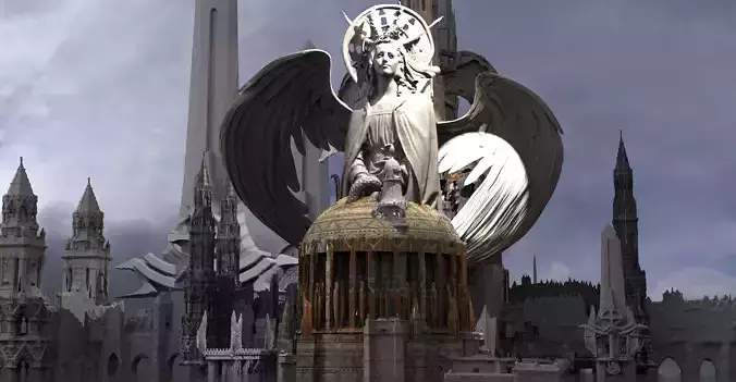 Angelic Grand Dome council kit bash 2 