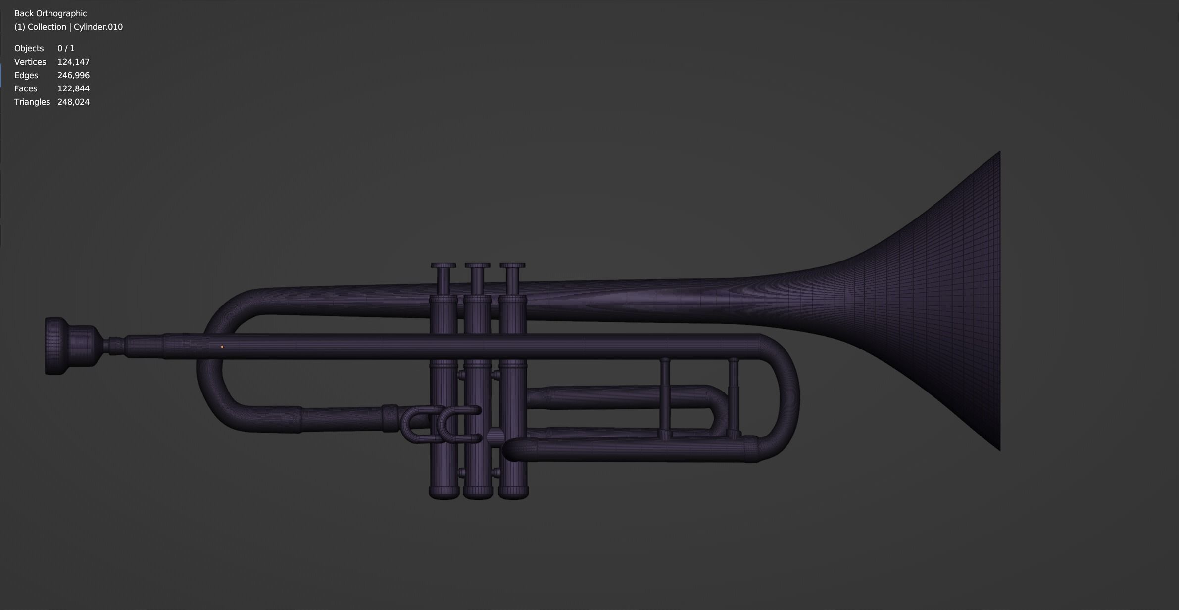  trumpet 01 3D model_4