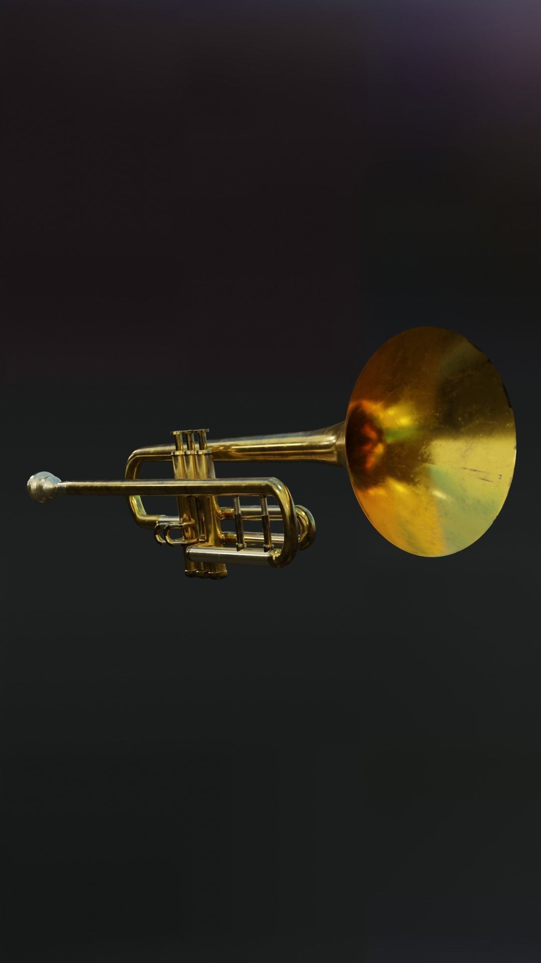  trumpet 01 3D model_2