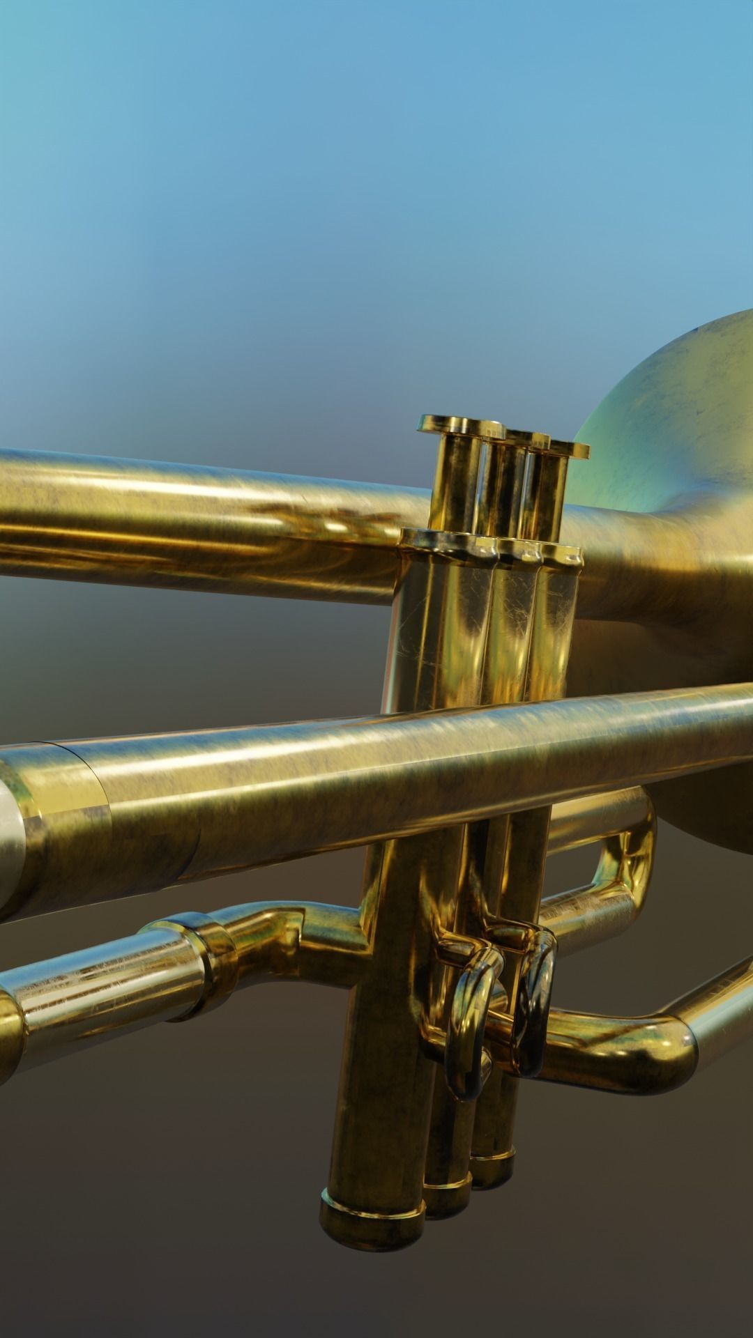  trumpet 01 3D model_3
