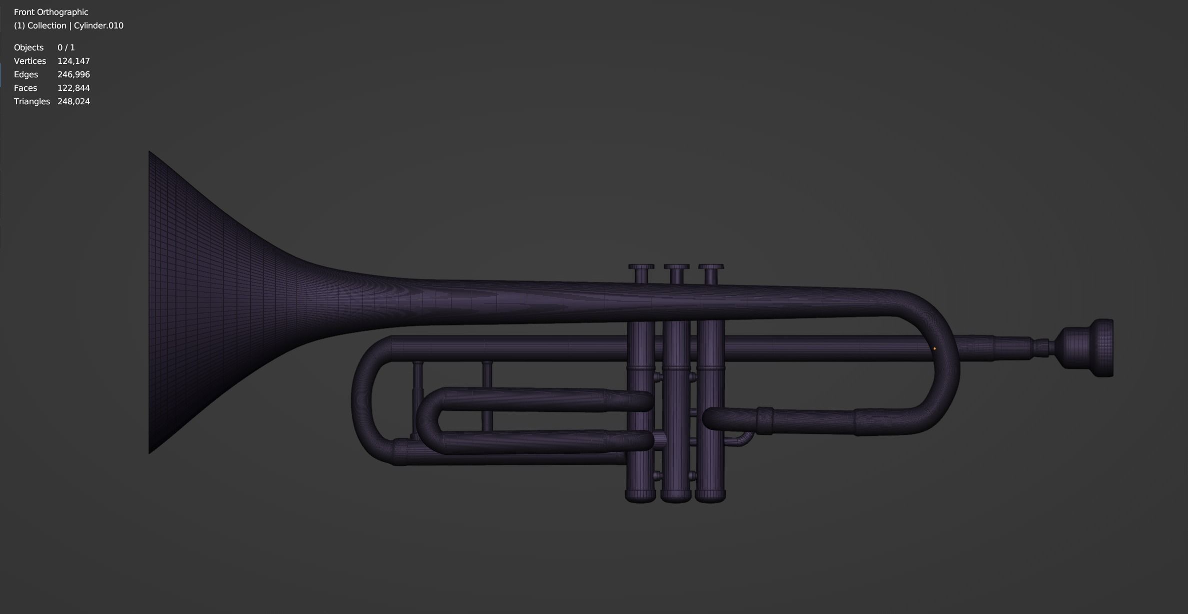  trumpet 01 3D model_5