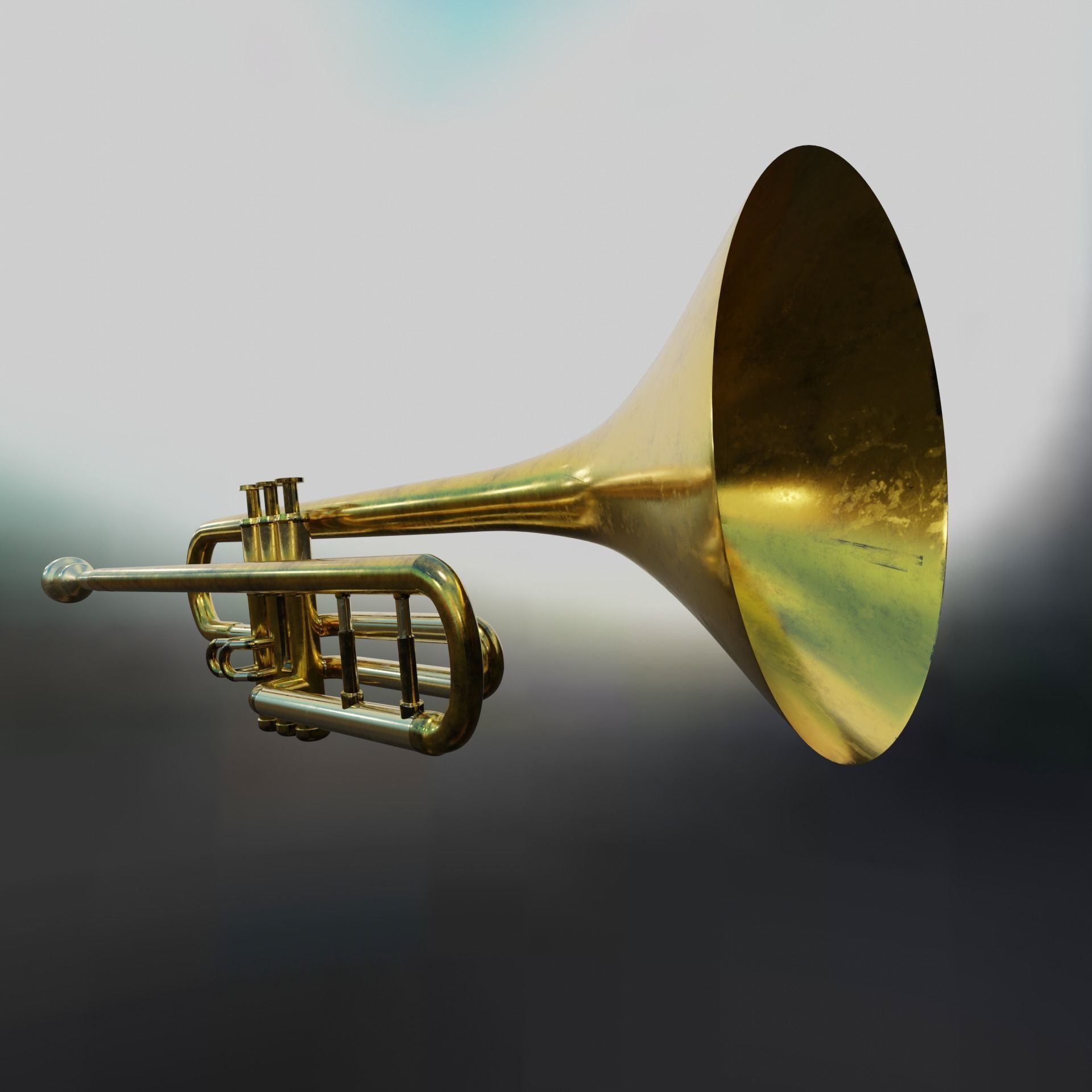  trumpet 01 3D model_1