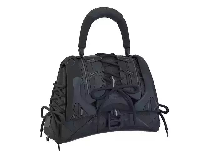 Balenciaga Sneakerhead Handbag Black