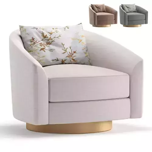 Armchair SORBONNE by Cazarina Interiors 3 Colors Version