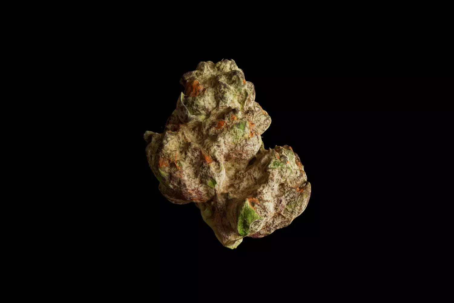 Realistic Cannabis Bud 02 3D model_0
