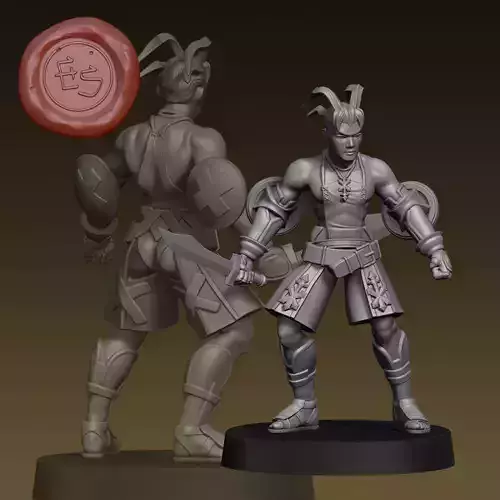 Ashley Riot Vagrant Story - 32mm - DnD