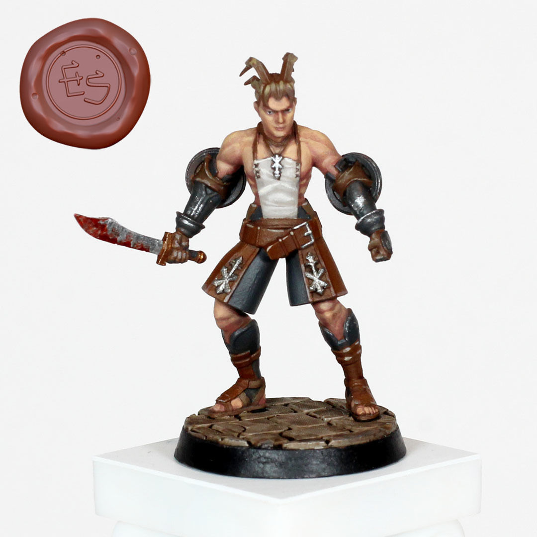 Ashley Riot Vagrant Story - 32mm - DnD 3D print model_1