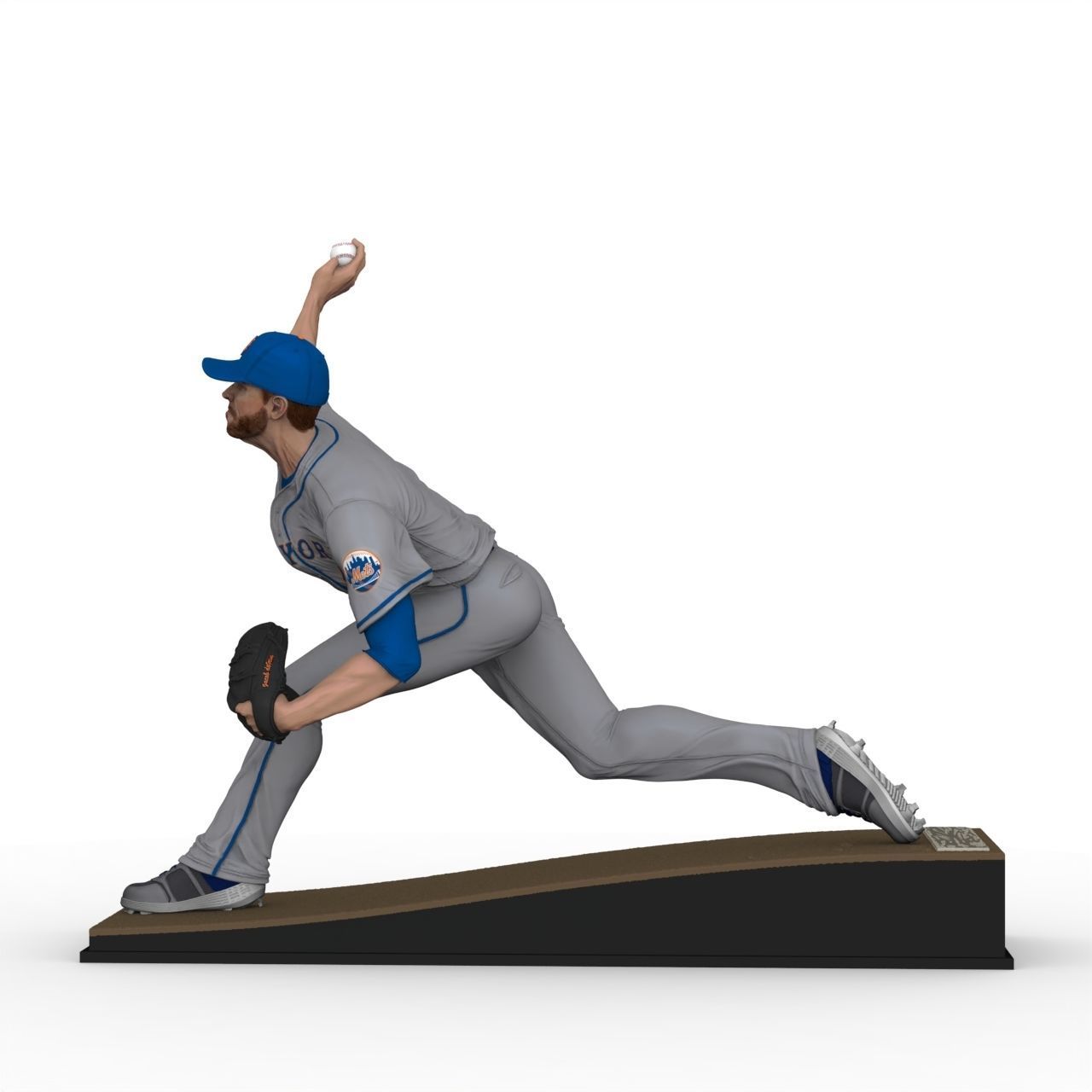 jacob degrom 3D Printing Model  3D print model_11