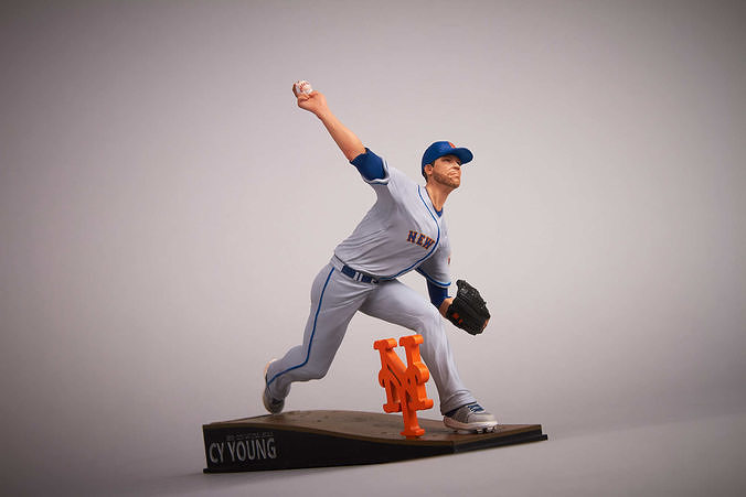 jacob degrom 3D Printing Model  3D print model