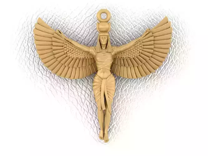 goddess isis pendant