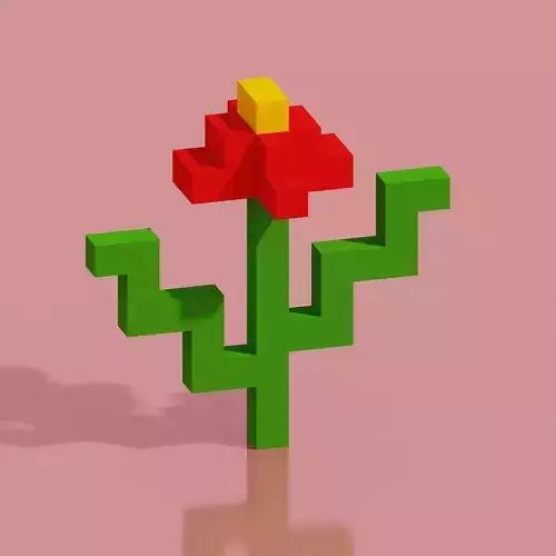 Flowers 1 Voxel 