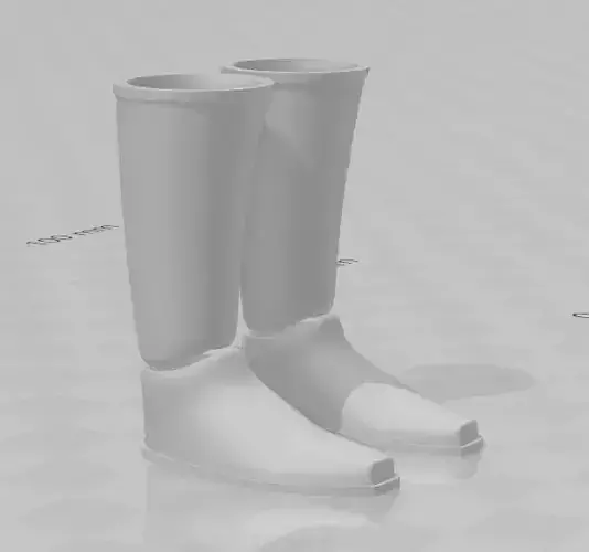 One12Scale  Super Hero Villain Boots 3D print model