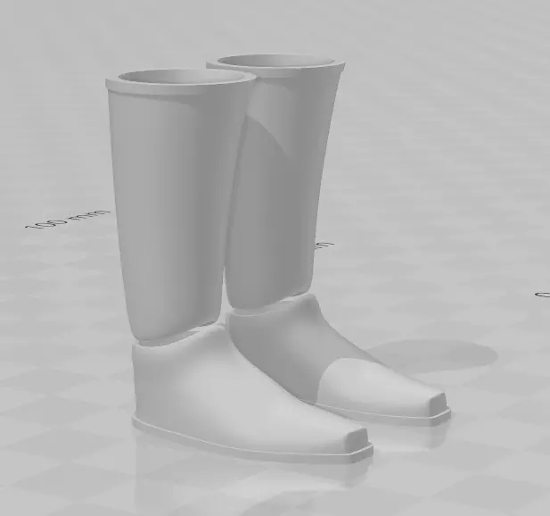 One12Scale  Super Hero Villain Boots 3D print model_0