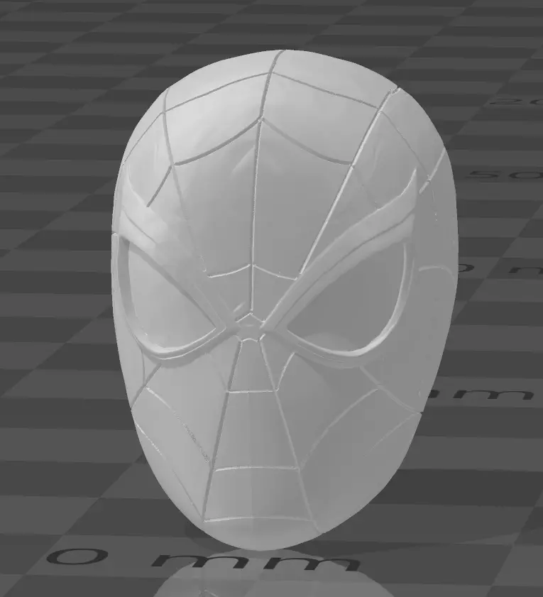 PS4 Spider-Man Head 3D print model_0
