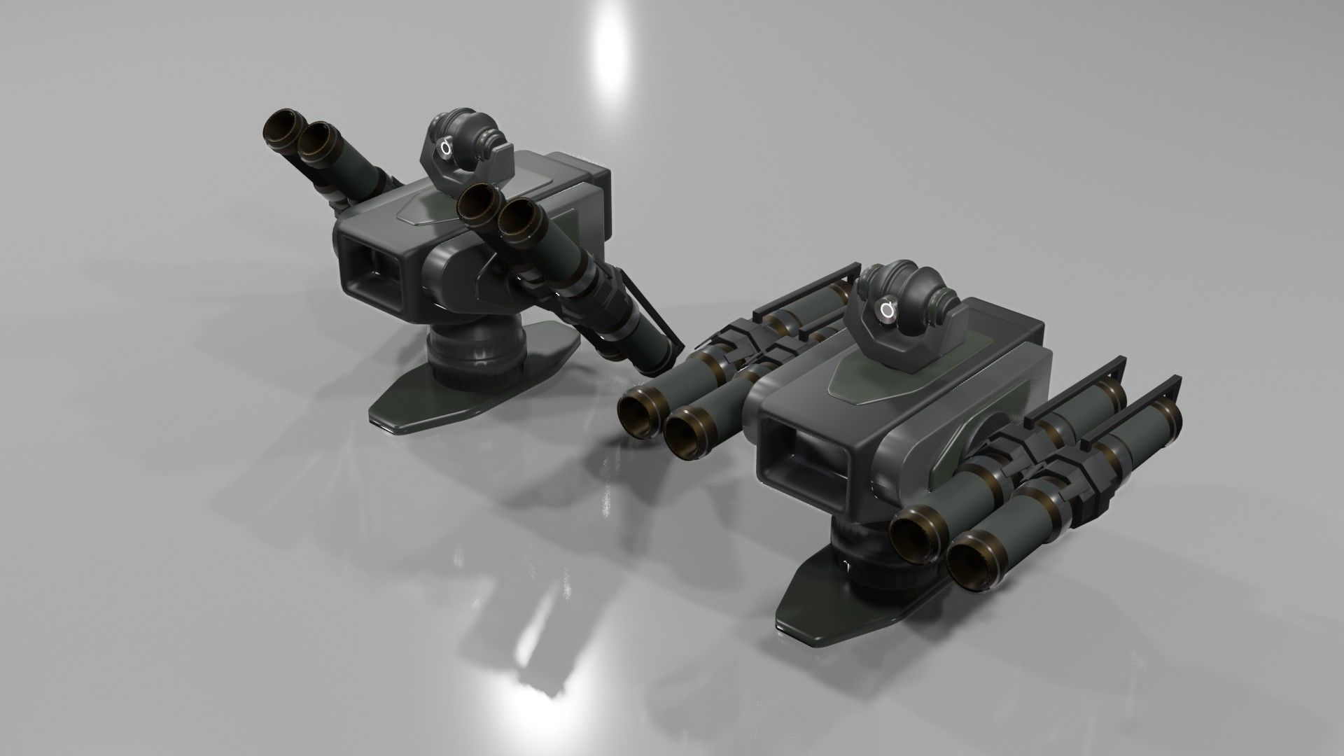 rocket launcher 3D model_1