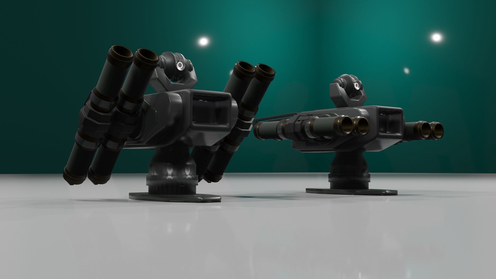 rocket launcher 3D model_3