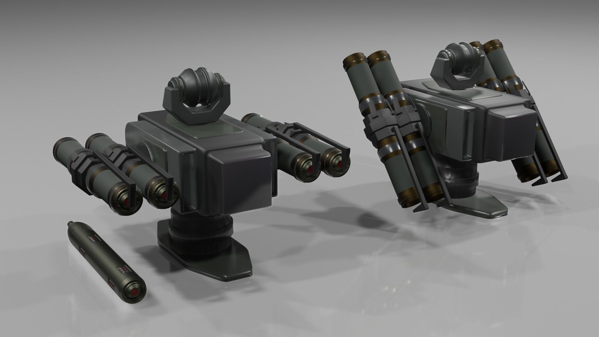 rocket launcher 3D model_6