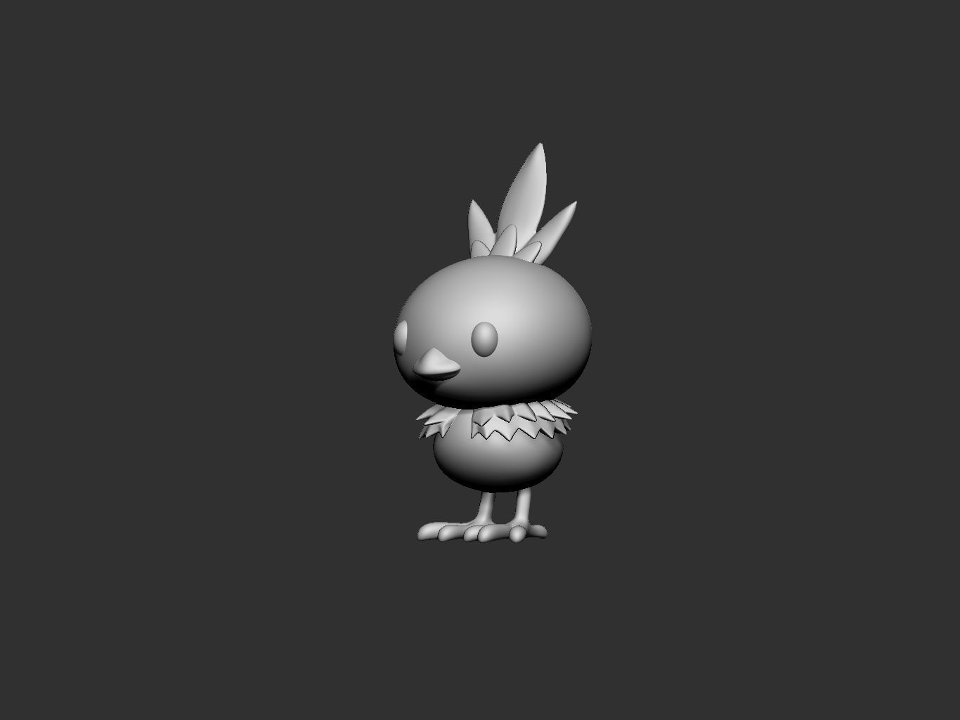 pokemon torchic evolution pack 3D print model_13