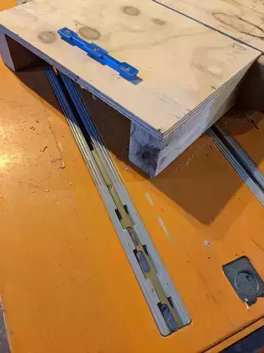 Triton 2000 Work Bench Rail 3D print model
