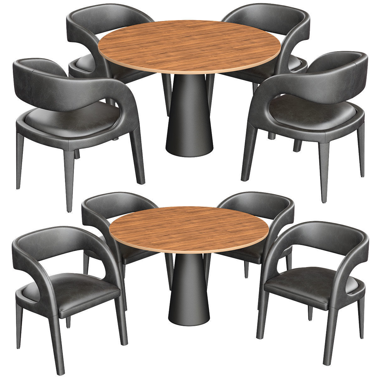 Coco Republic Pierre 3d model Low-poly 3D model_1