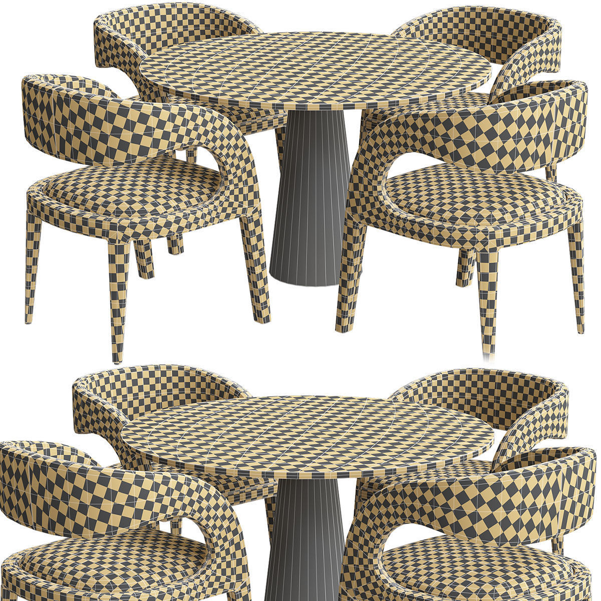 Coco Republic Pierre 3d model Low-poly 3D model_2