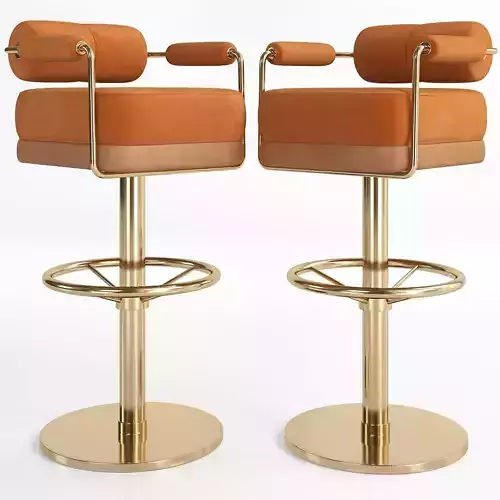 ANDERSON Bar chair 3d model