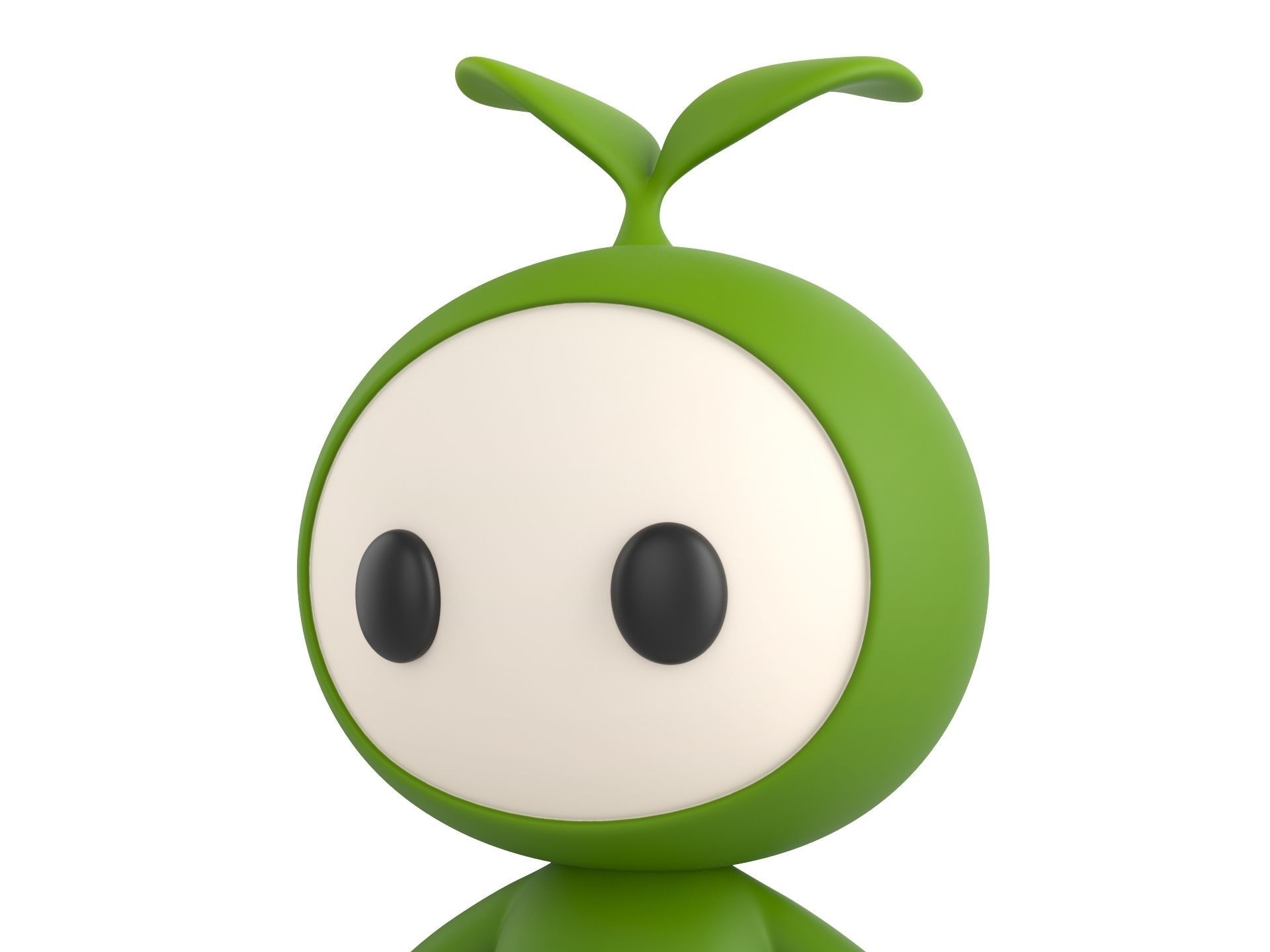 Character181 Rigged Mascot 3D model_15