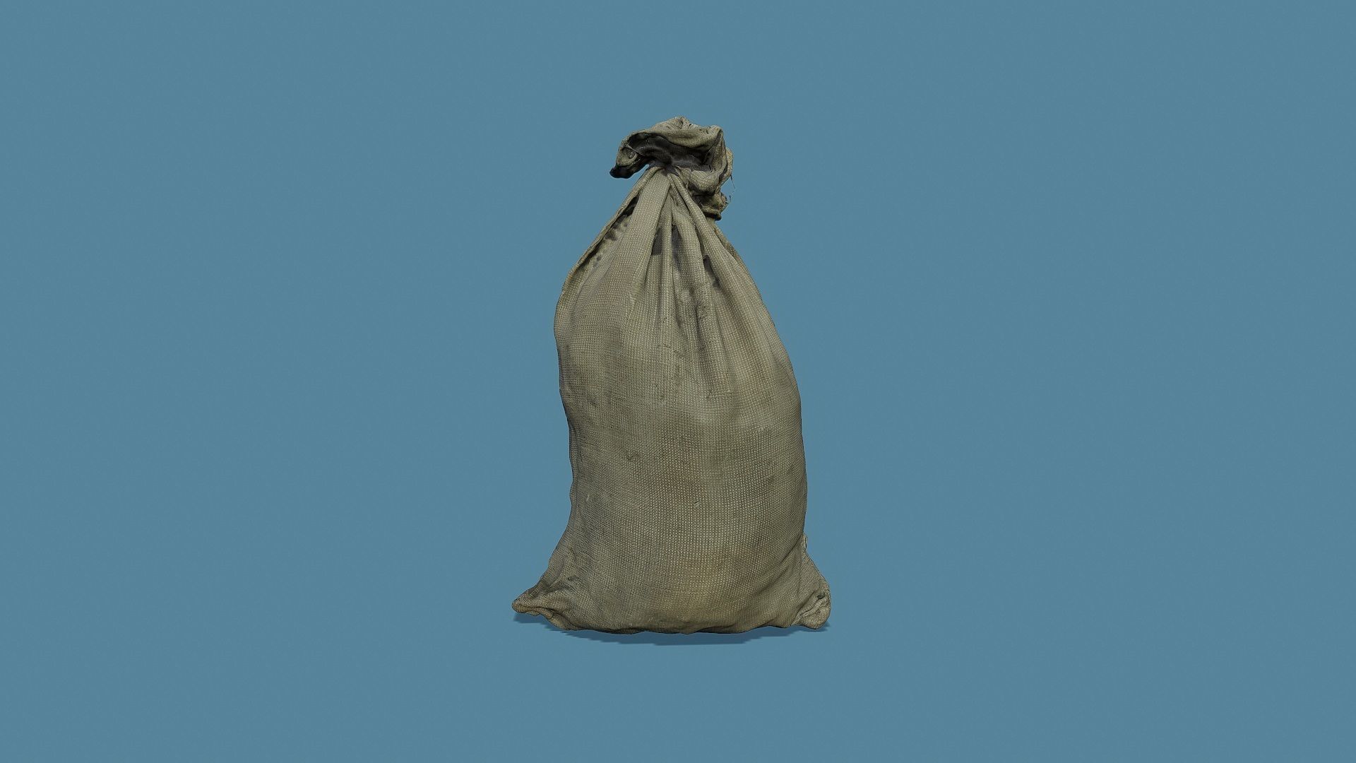 3D Scan Old Bag 02 Free low-poly 3D model_4