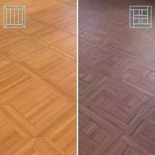 Parquet - Laminate - Wooden floor 2 in 1