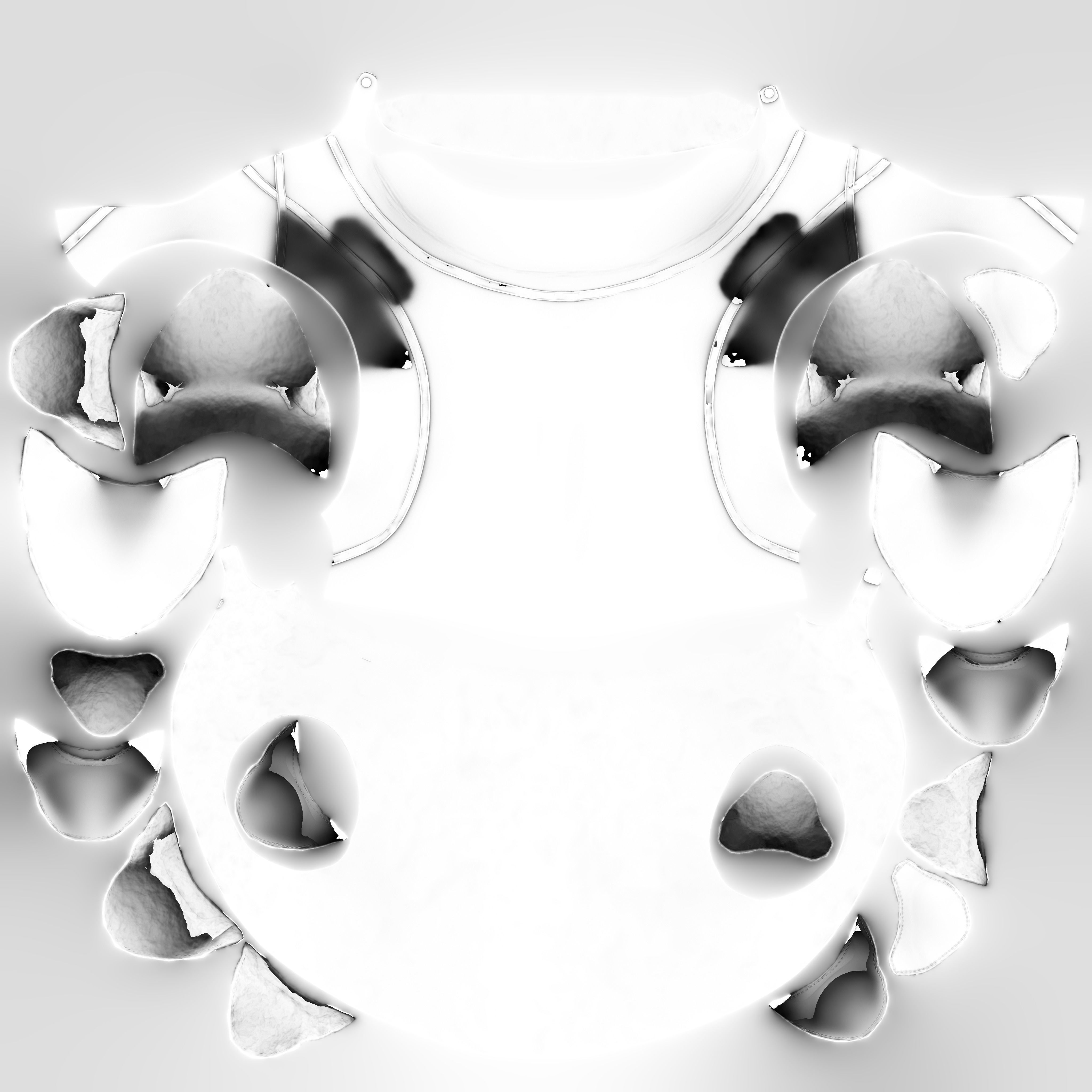 Leather Bolero Low-poly 3D model_12