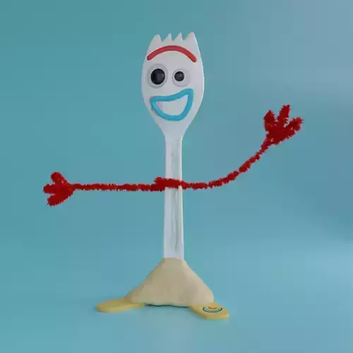 Toys Story 4 Forkey Fan Art