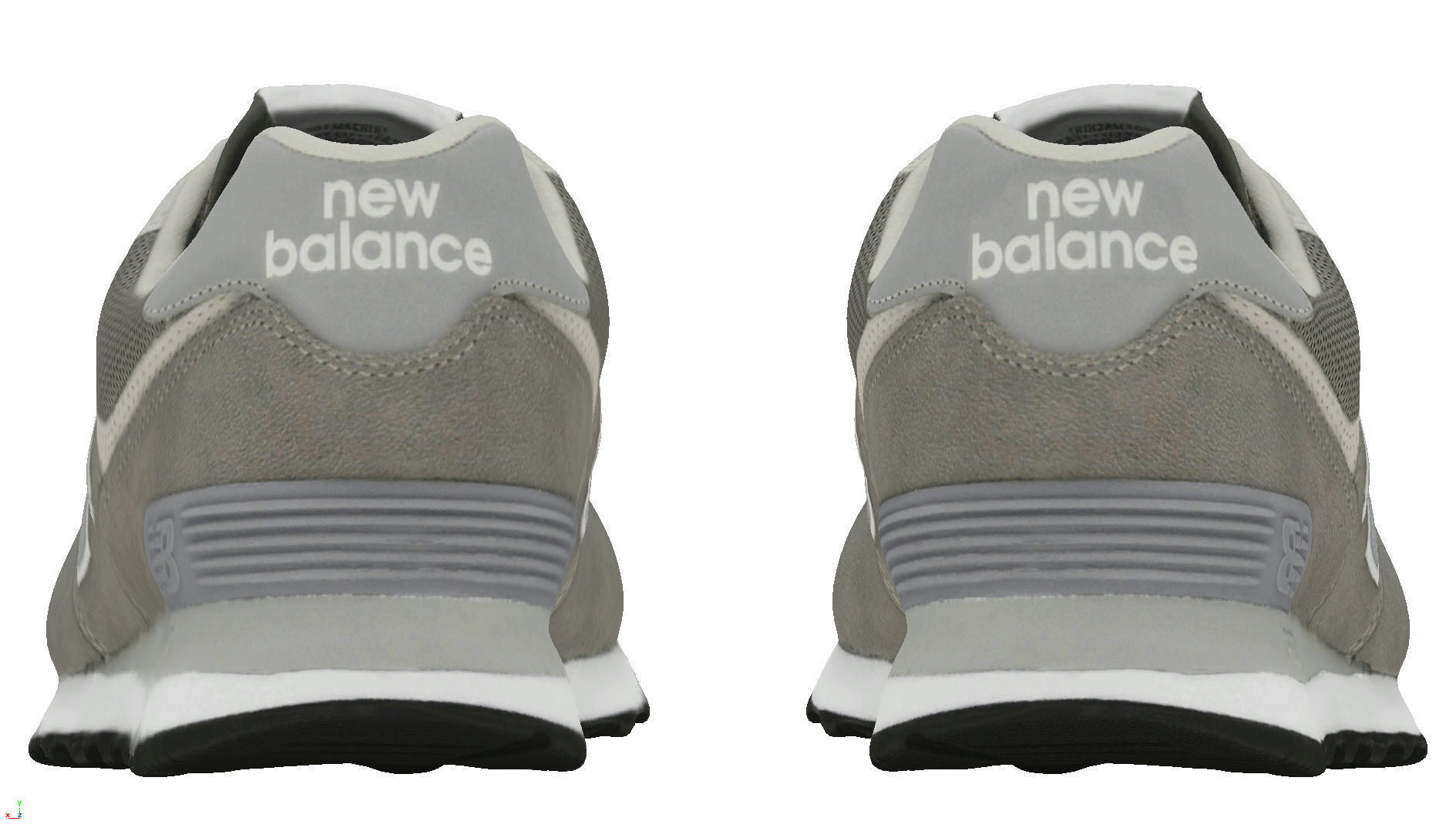 New Balance 574 fashion sneaker 3D model_5