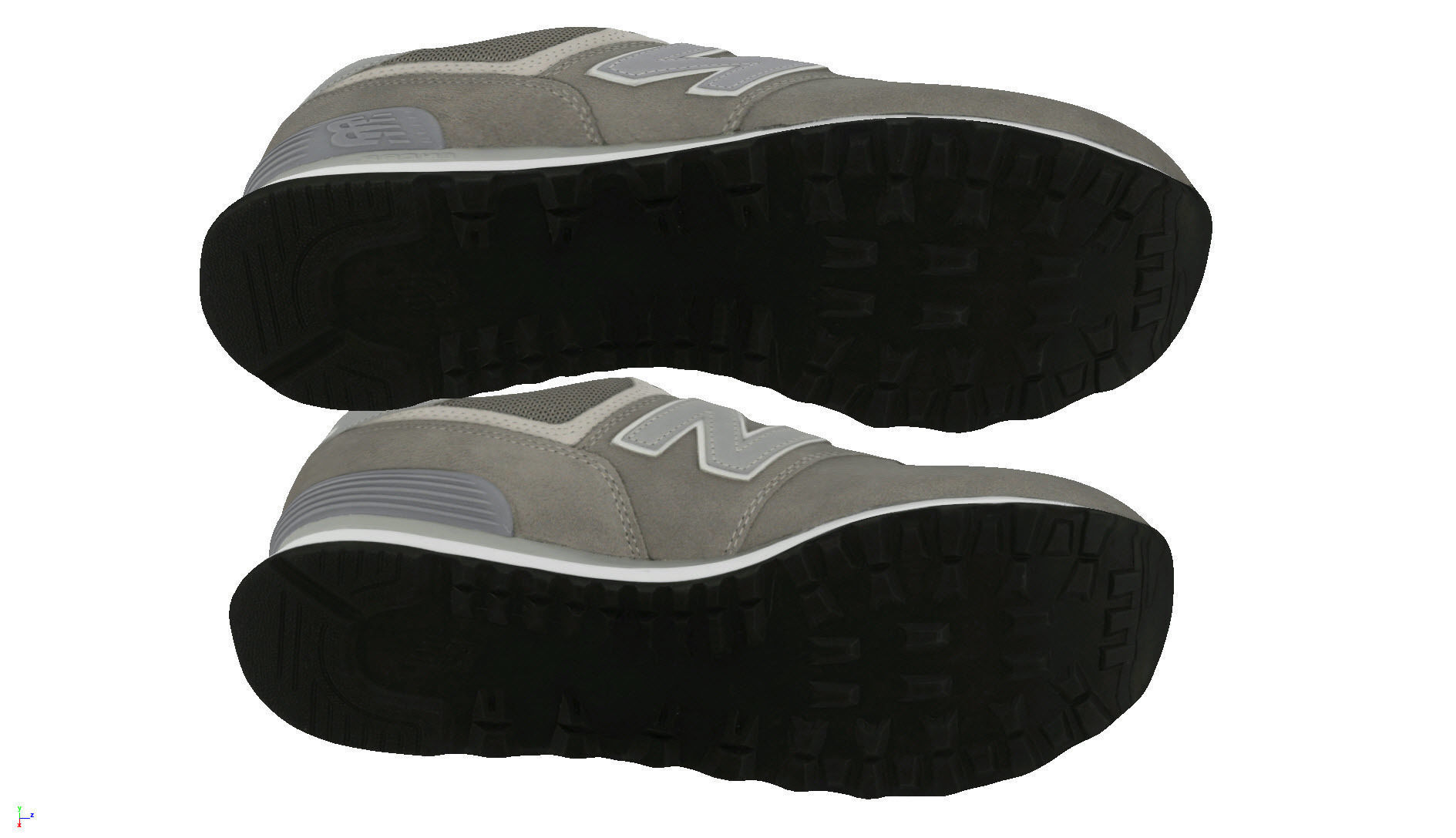 New Balance 574 fashion sneaker 3D model_6