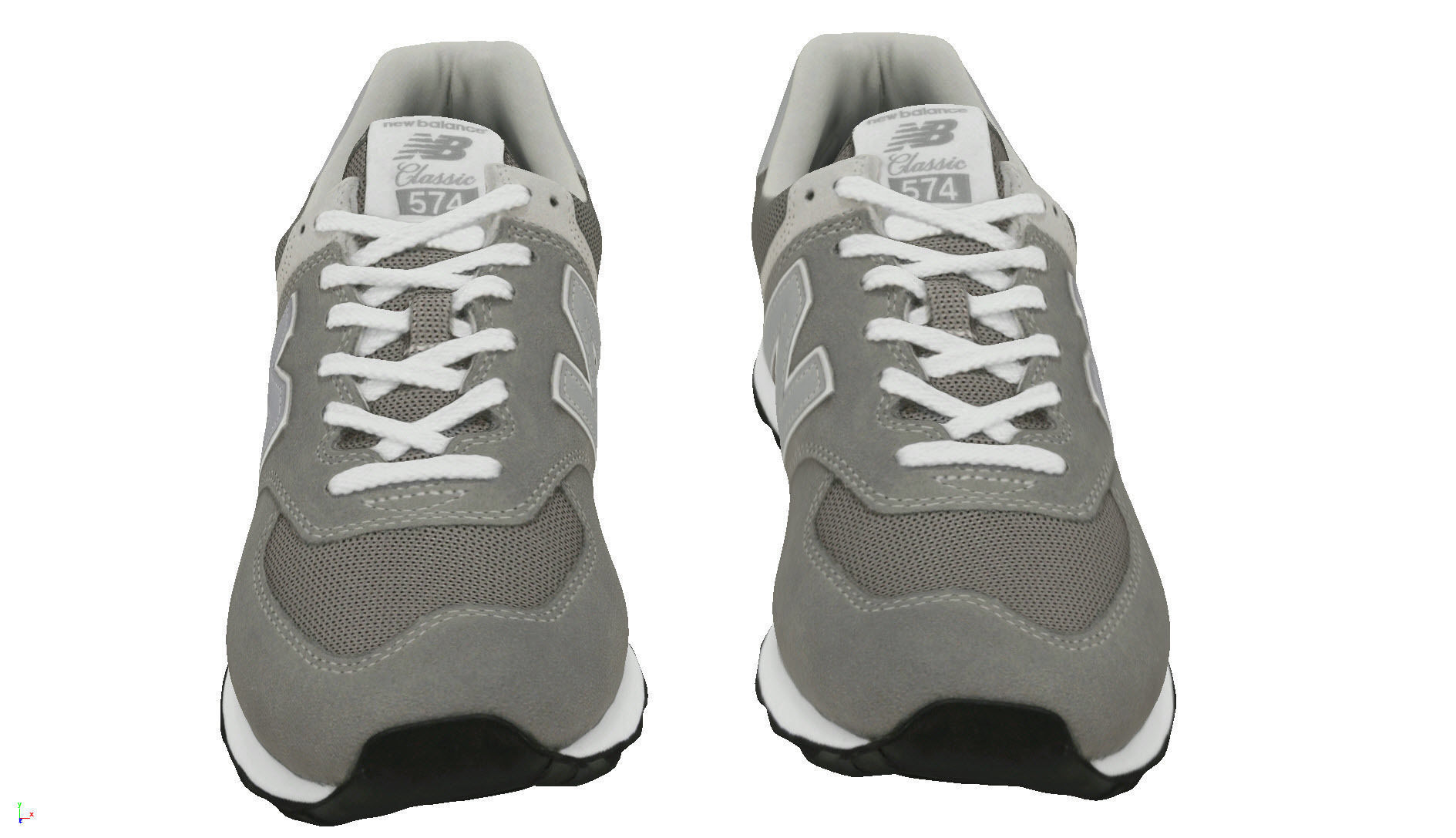 New Balance 574 fashion sneaker 3D model_2