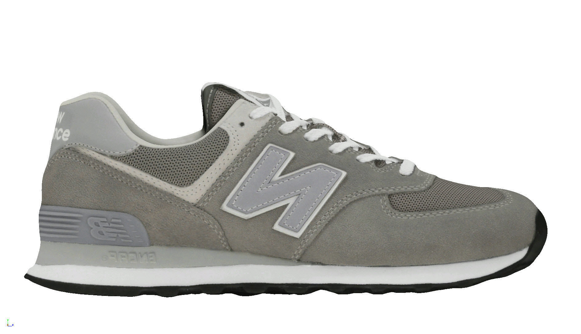 New Balance 574 fashion sneaker 3D model_1