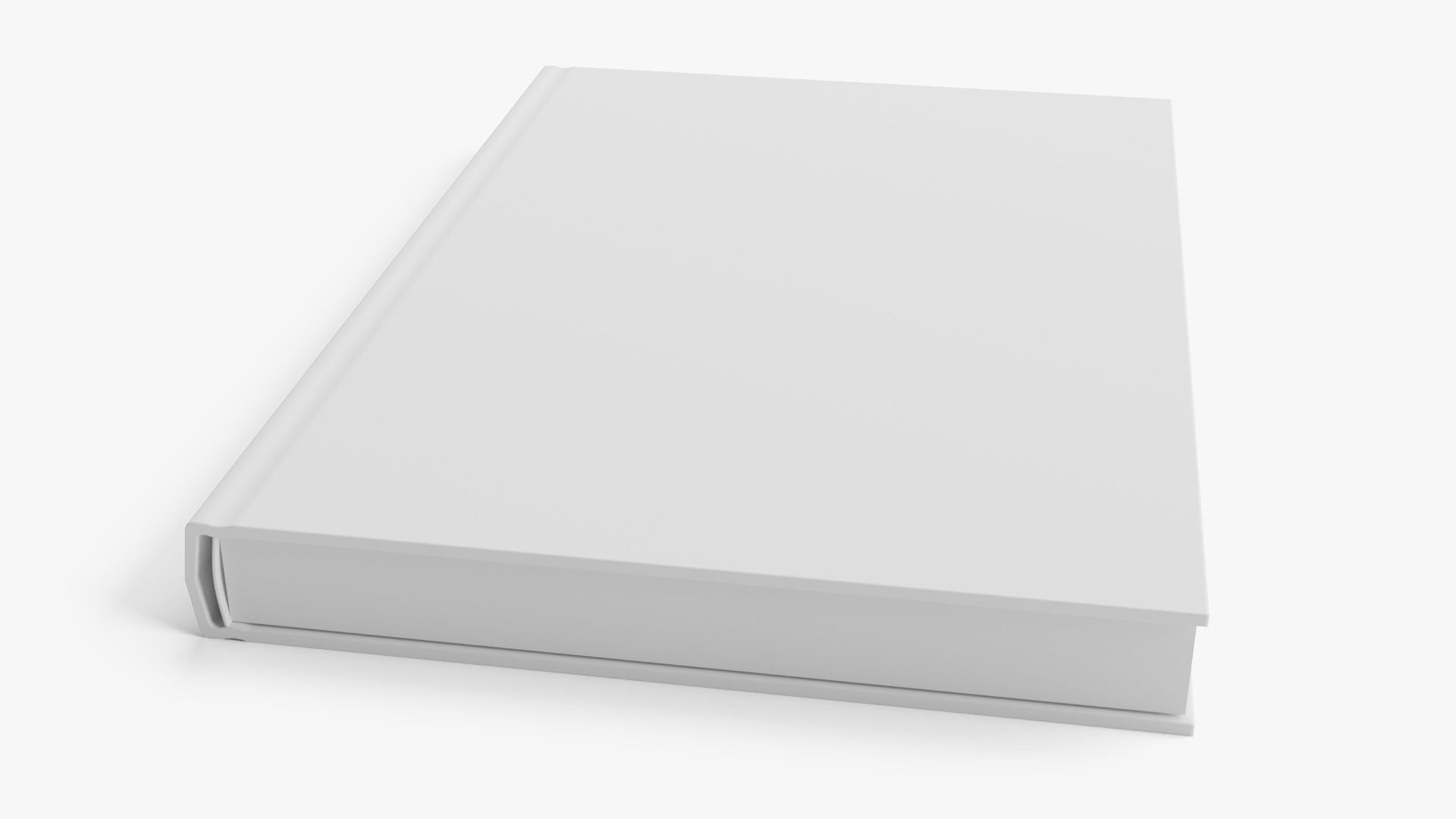 Black Book Low-poly 3D model_9