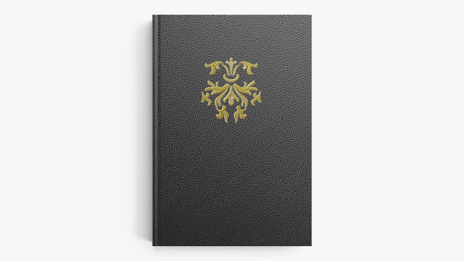 Black Book Low-poly 3D model_5