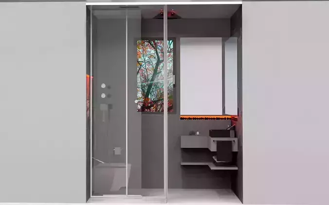 Lava Bathroom 3D print model