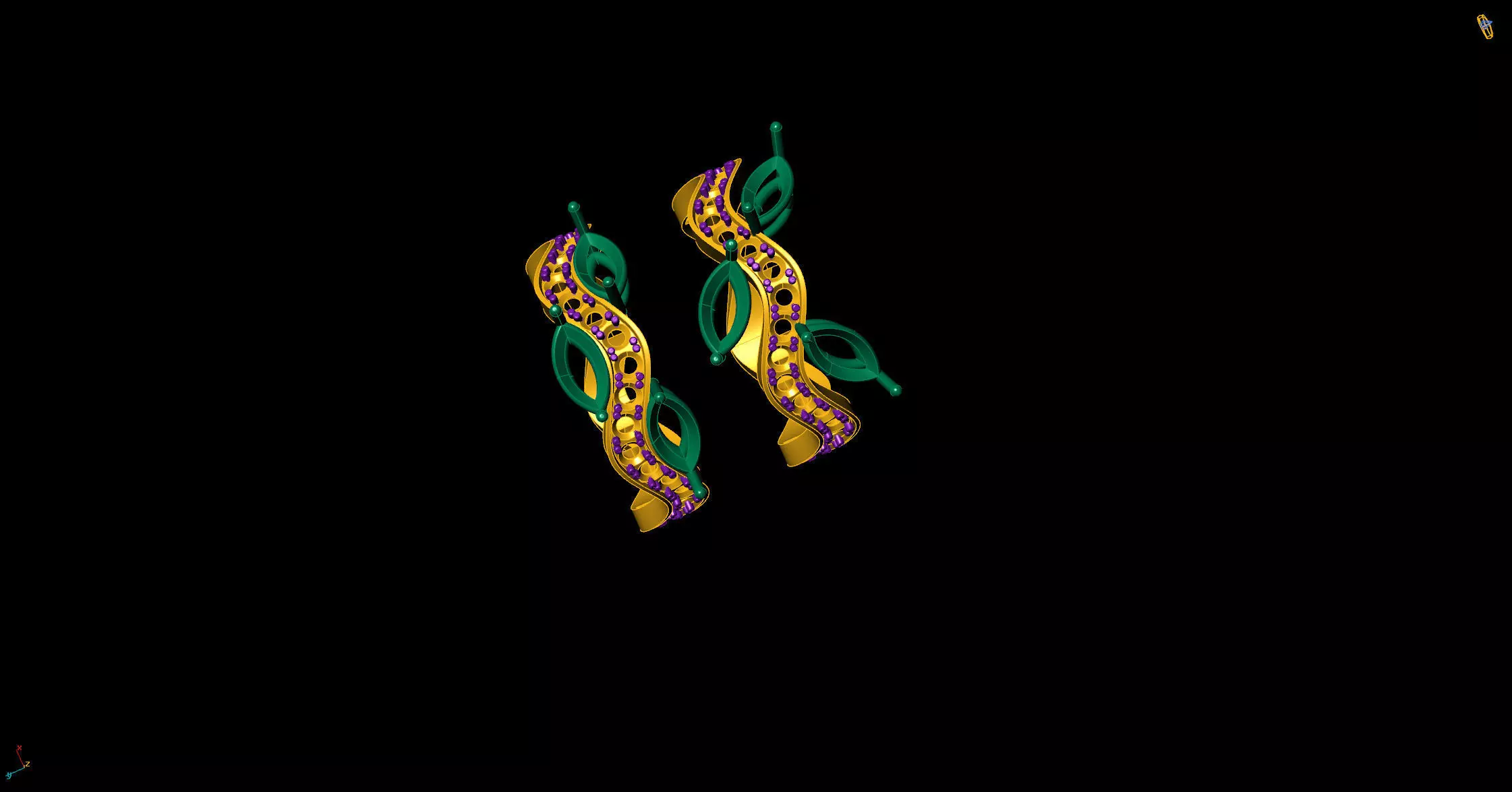 ring marquise 3D print model