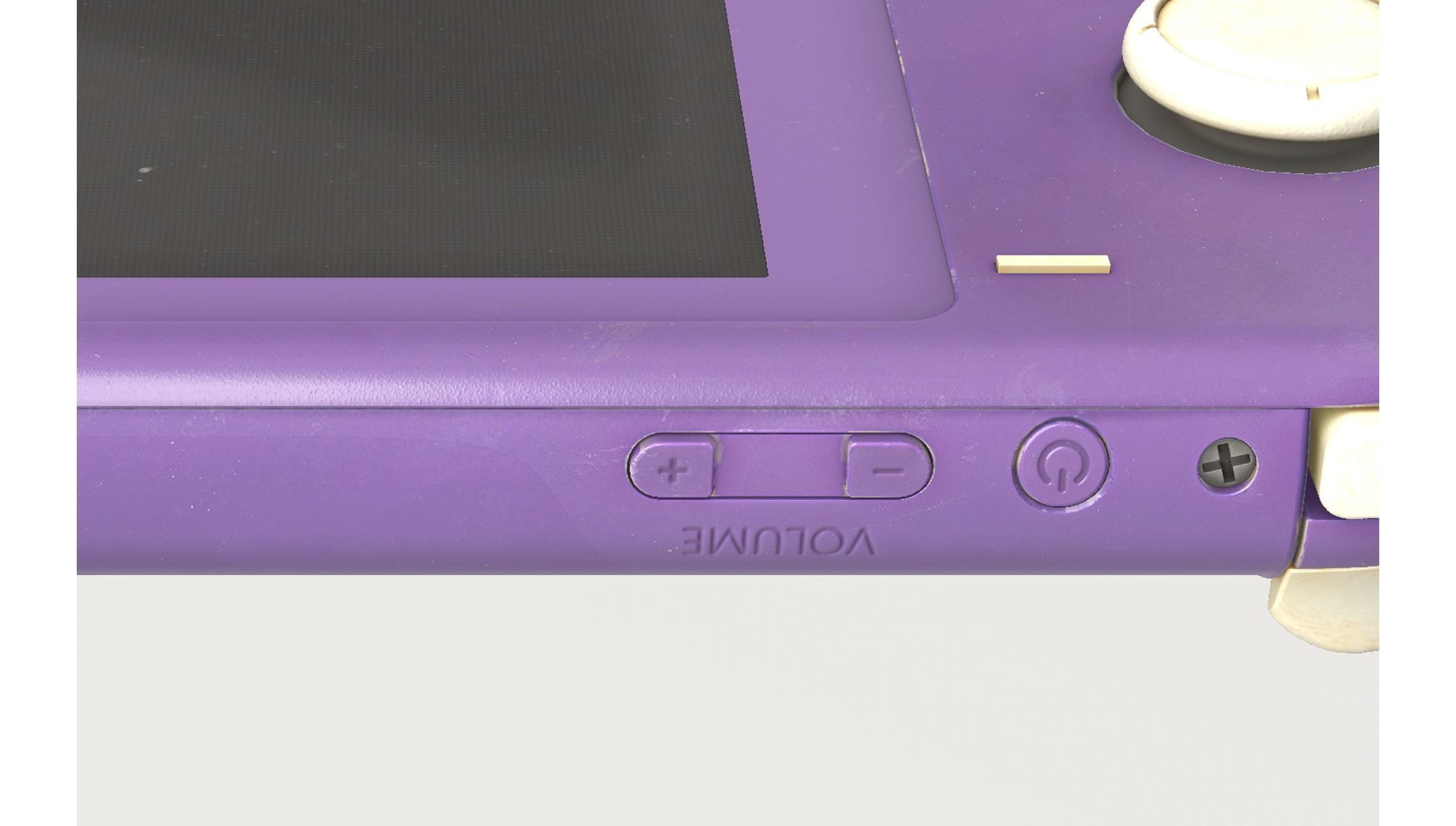 Nintendo Switch Lite - realistically wear and tear Low-poly 3D model_1