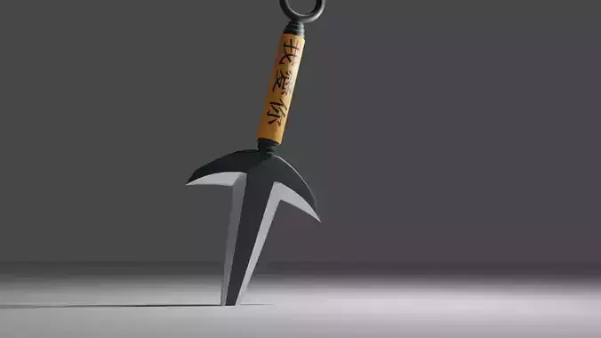 Kunai Minato 3D model