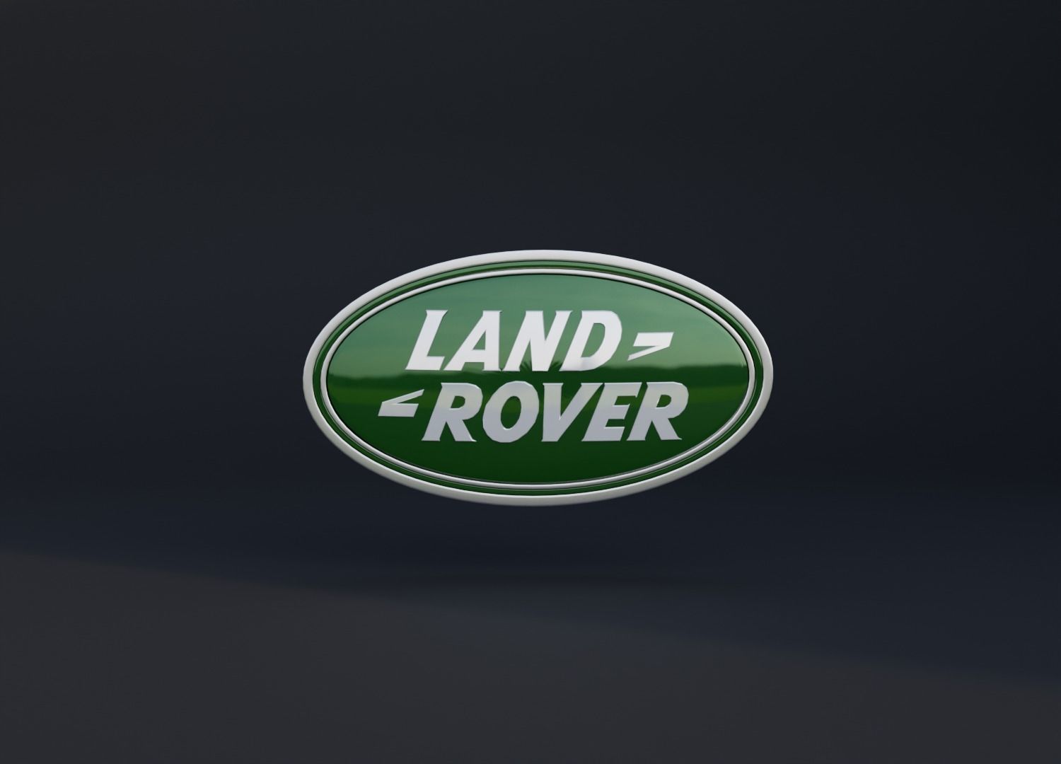 Land Rover Emblem Low-poly 3D model_1