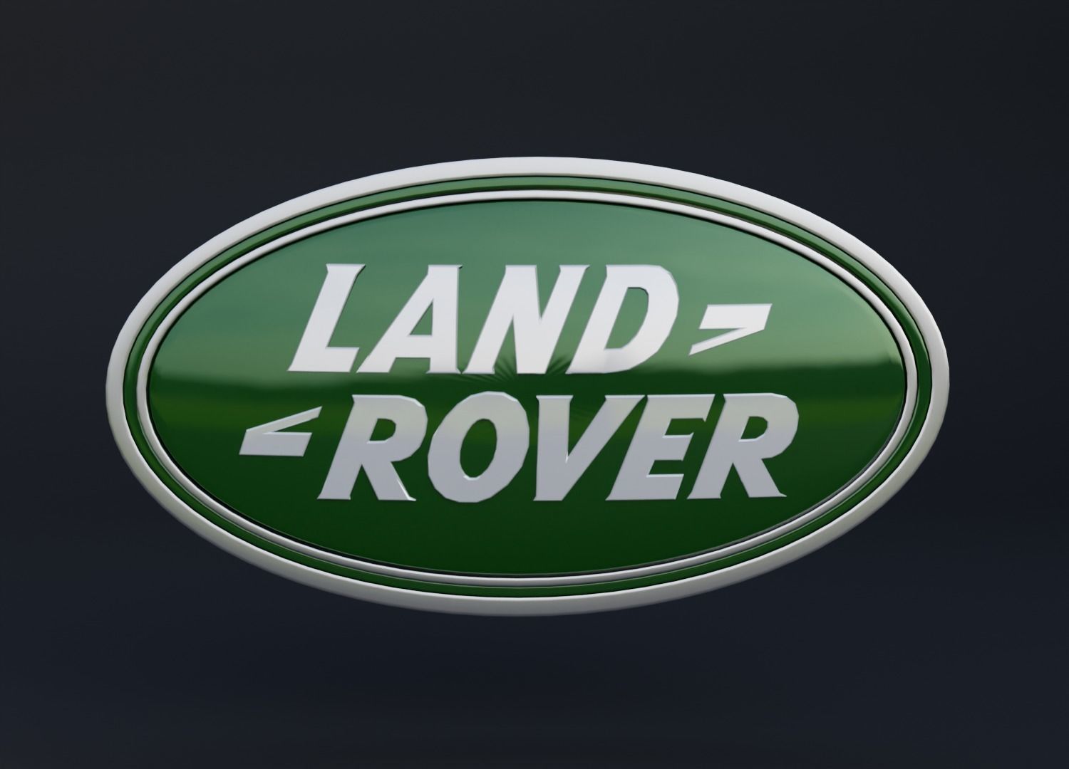 Land Rover Emblem Low-poly 3D model_5