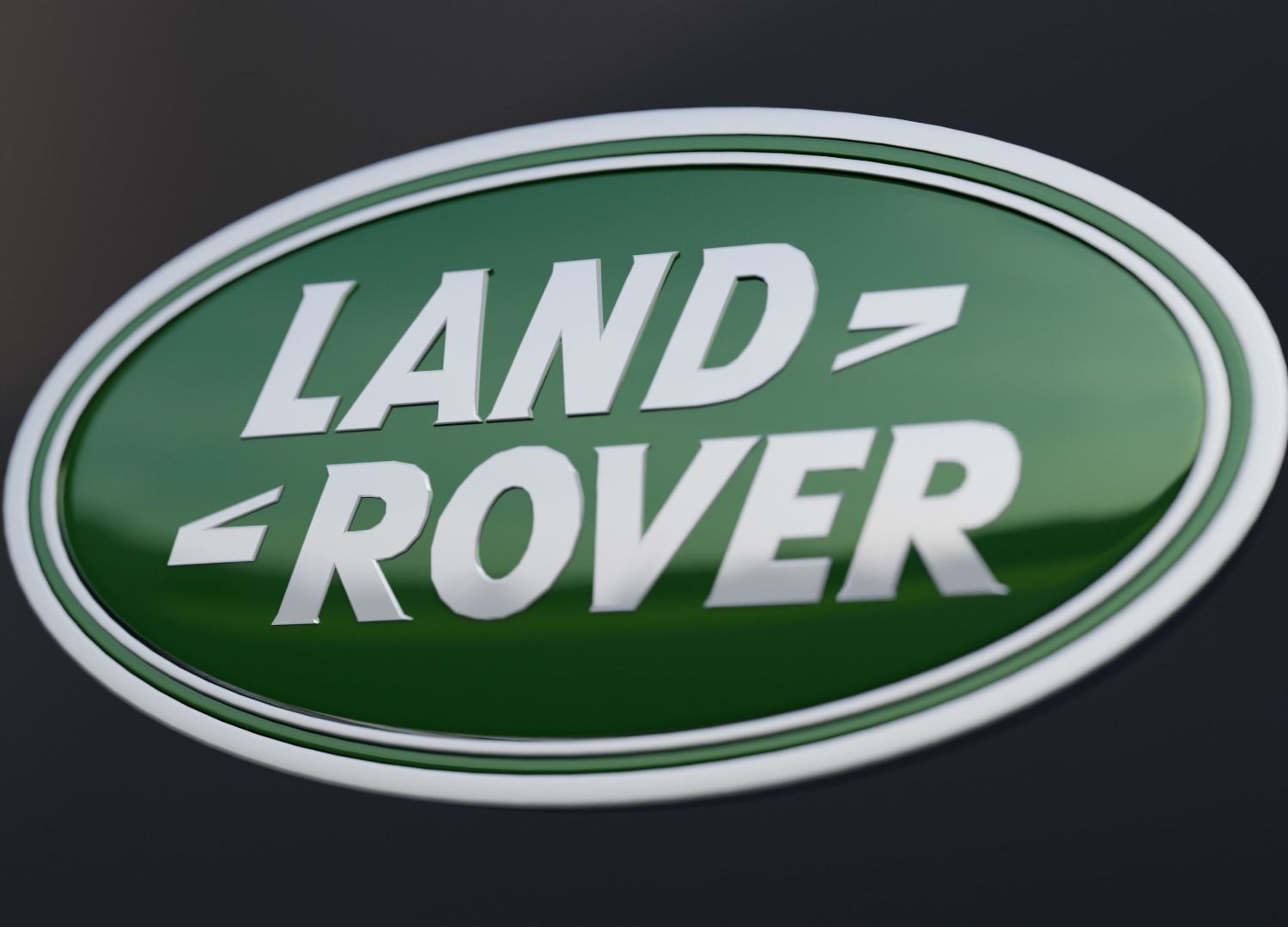 Land Rover Emblem Low-poly 3D model_2