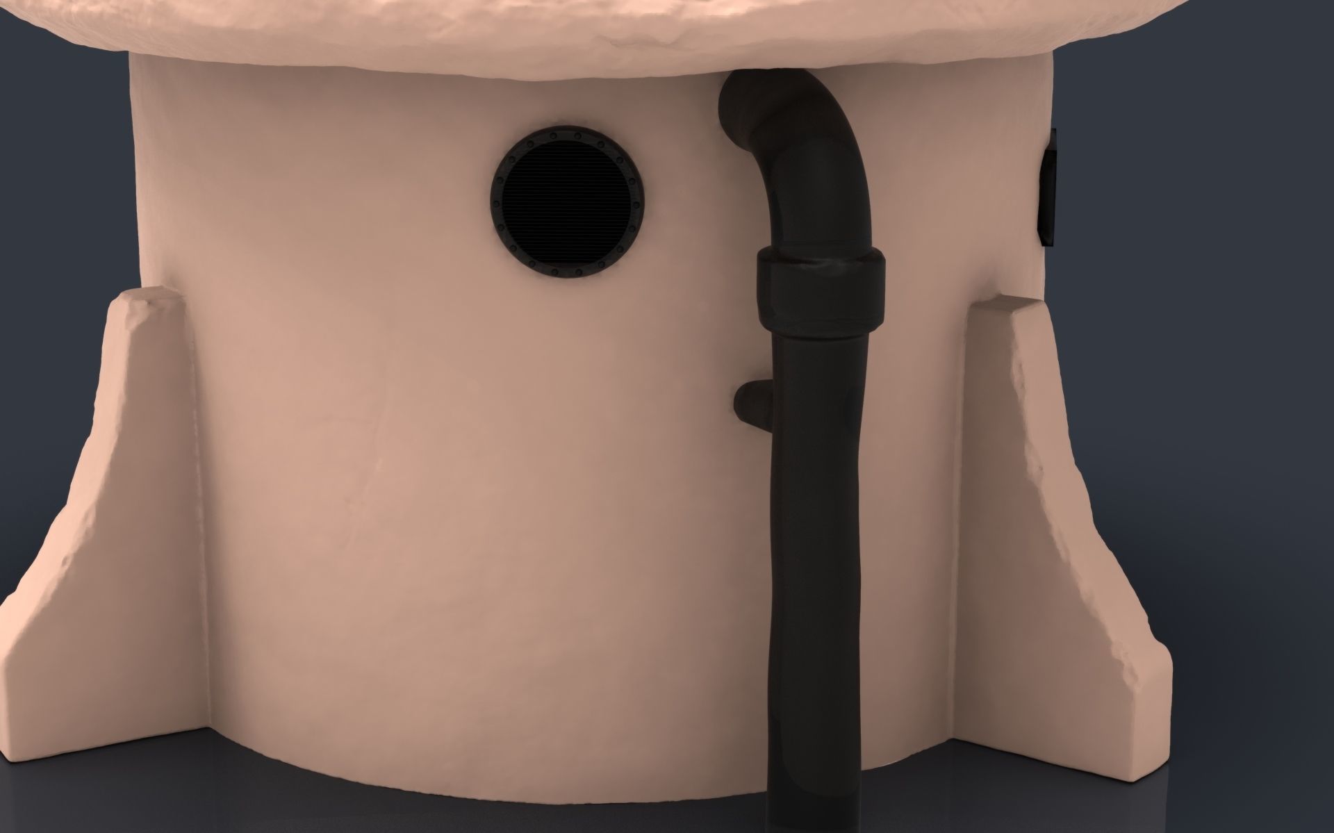 Star wars tatooine buldings LEGION 3D print model_21