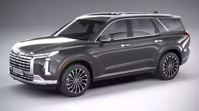 Hyundai Palisade 2022 3D model