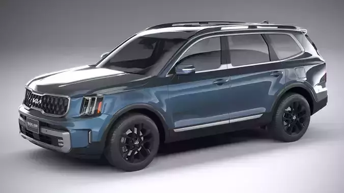 Kia Telluride 2023 3D model